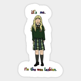 Derry Girls - Wee Lesbian Sticker